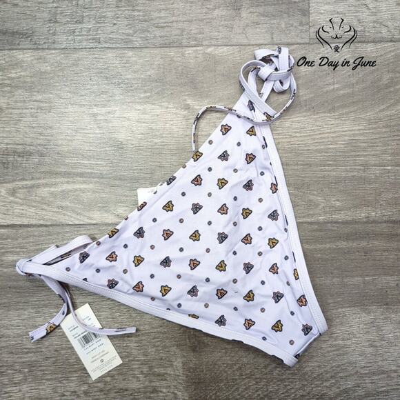 RVCA Foulard French Tie Side Bikini Bottom Size XL - Picture 5 of 5